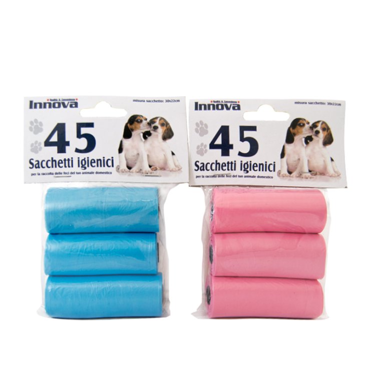 SANITARY BAGS 3X10 ROLLS TRIPLE FO