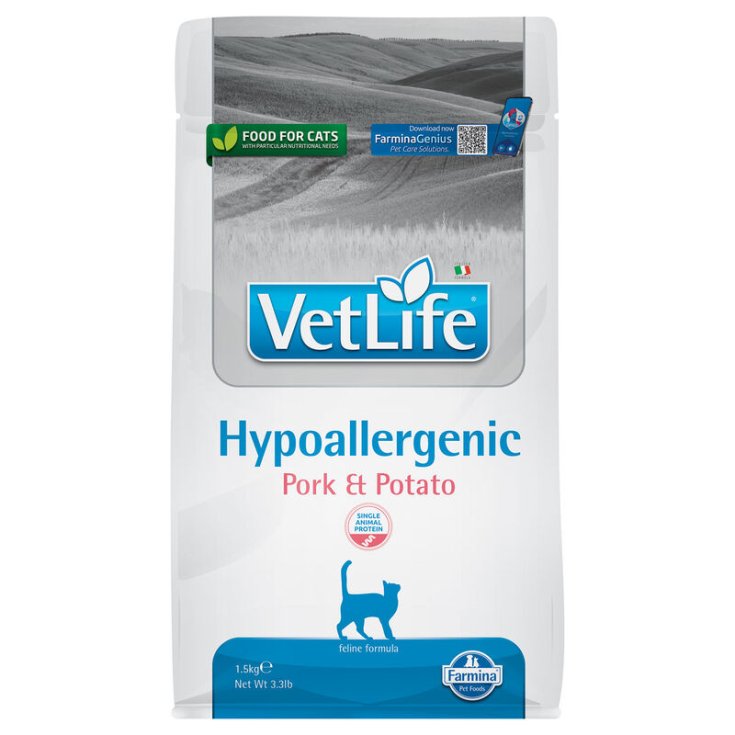 VET LIFE NAT FEL HYPO PORK400G