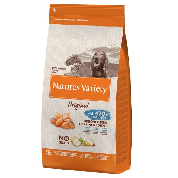 NVD BR extension. ORIGINAL DOG ​​ADULT MEDIUM SALMON