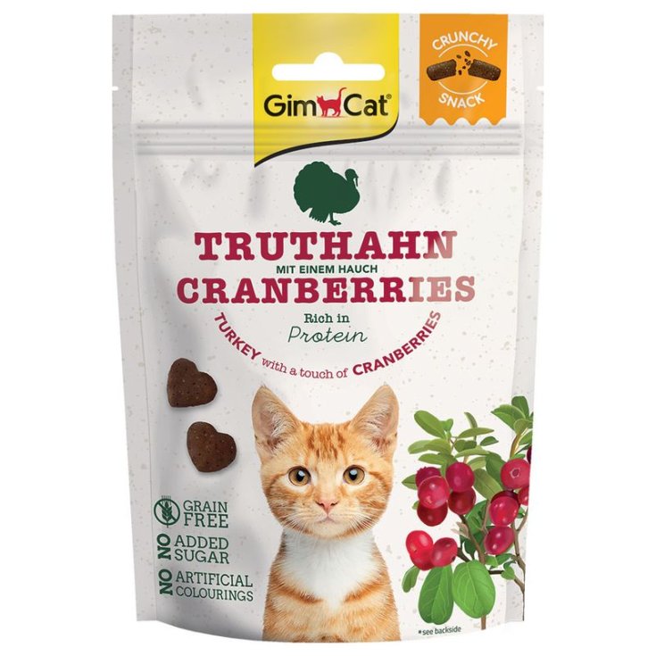 GIMCAT CRUNCHY SALMON W/RASPBERRIES 50G