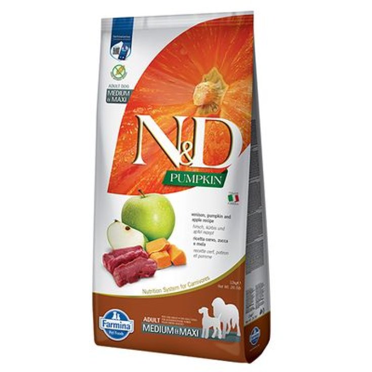 N&D DOG PUMPKIN DEER AD MN2KG
