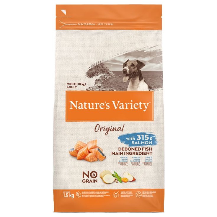 NVDBR extension. ORIGINAL DOG ​​ADULT MINI SALM 600