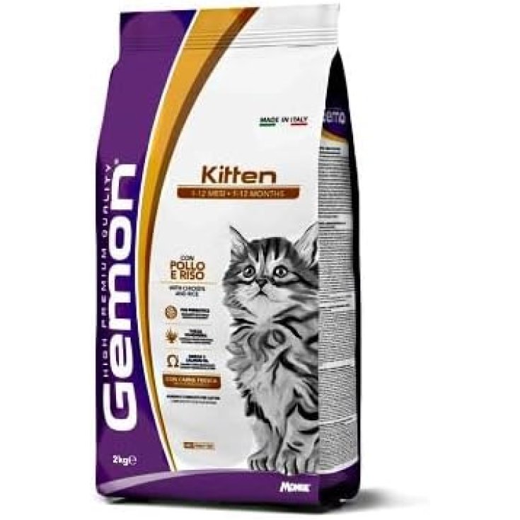 GEMON CAT KITTEN CHICKEN AND RICE 2 KG