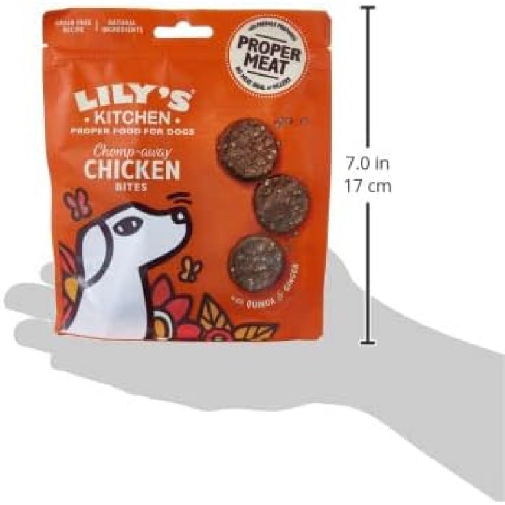 LK SNACKS DOG BITES CHICKEN 70G