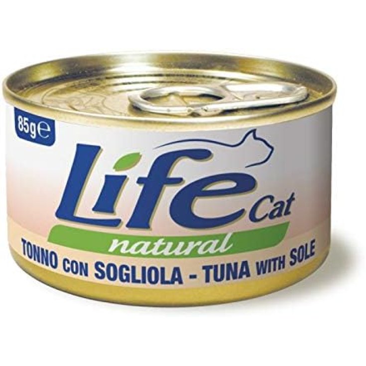 LIFE CAT NATURAL CREAM TUNA 6X15G