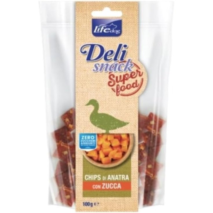 LIFE DOG CHIPS DUCK PUMPKIN 100G