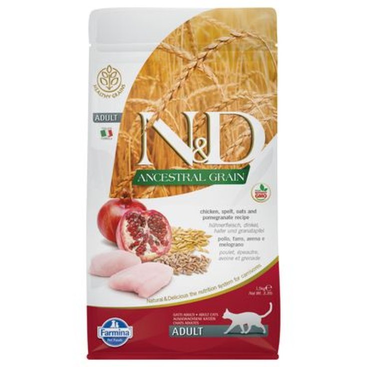 N&D SPIR HERR CAT ADULT 1,5KG