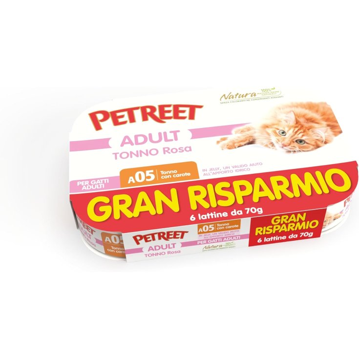 NATUA CAT BST TUNA CARROTS 70GR