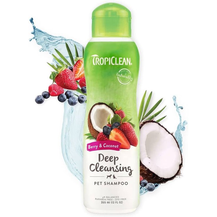 TROPICLEAN NEW TROP SHAMPOO BERRY E CO C