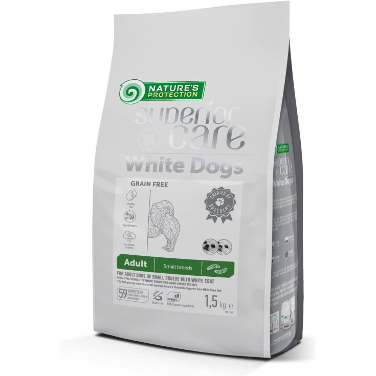 NPSC WHITE DOG GF INSECT AD SMALL 1,5 KG
