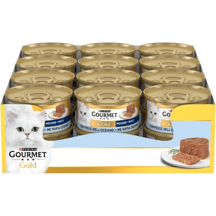 GOURMET GOLD CIG OCEAN FISH 85GR