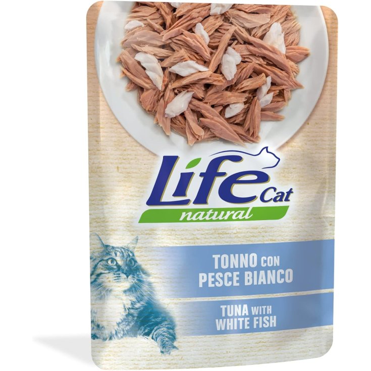 LIFE CAT SACHET 70 GR TUNA WHITE FISH