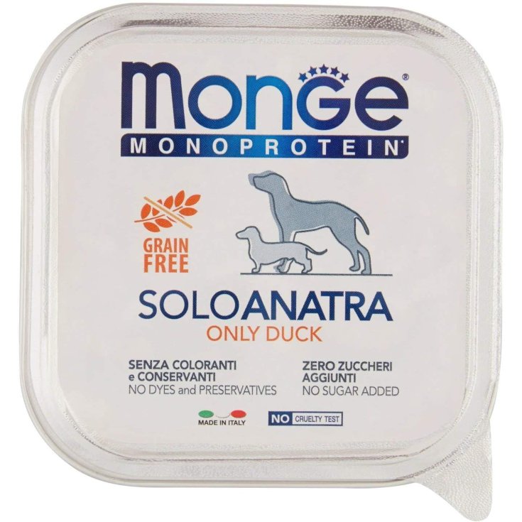 MONGE DOG VET HYPO DUCK 400GR