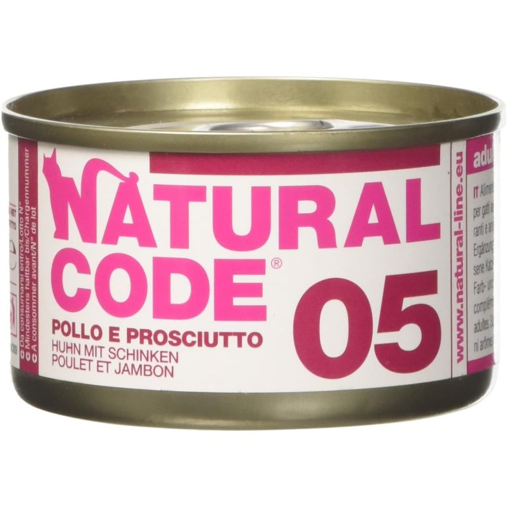 NATUA CAT JELLY CHICKEN AND HAM 85 GR