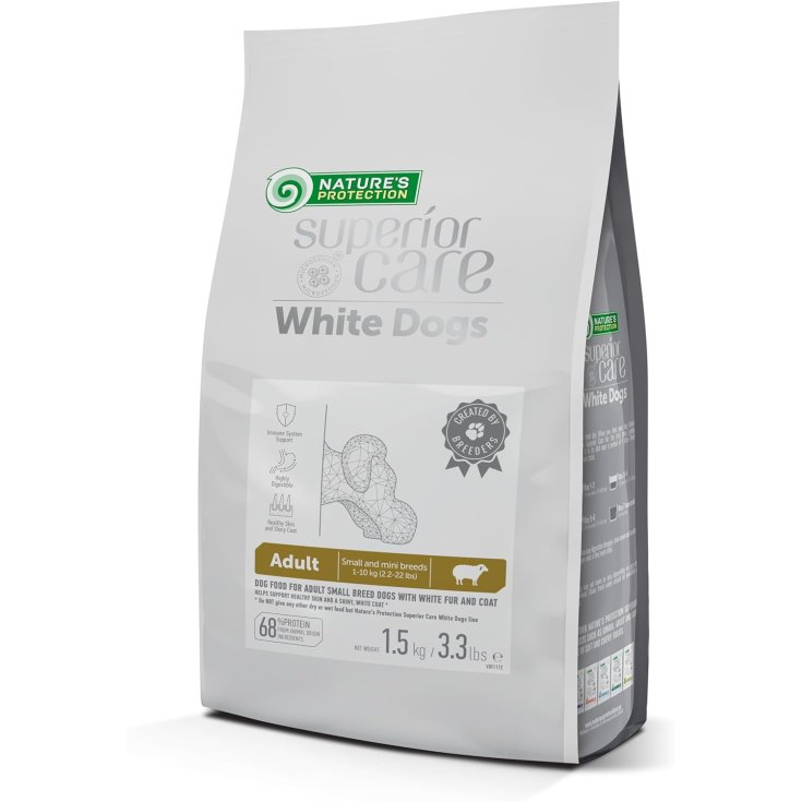 NP SC WHITE DOG GF FISH J/SMALL 1.5KG
