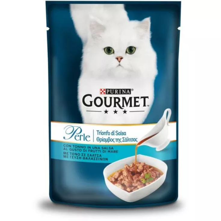 GOURMET PEARLS TRIUMPH TUNA 85G