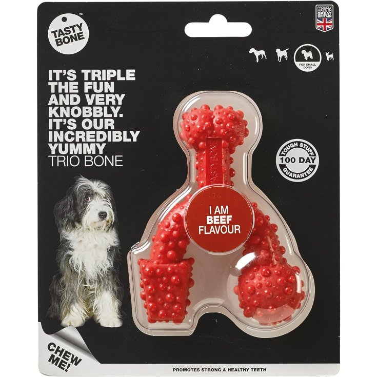 TRIO BONE SMALL NYLON BEEF