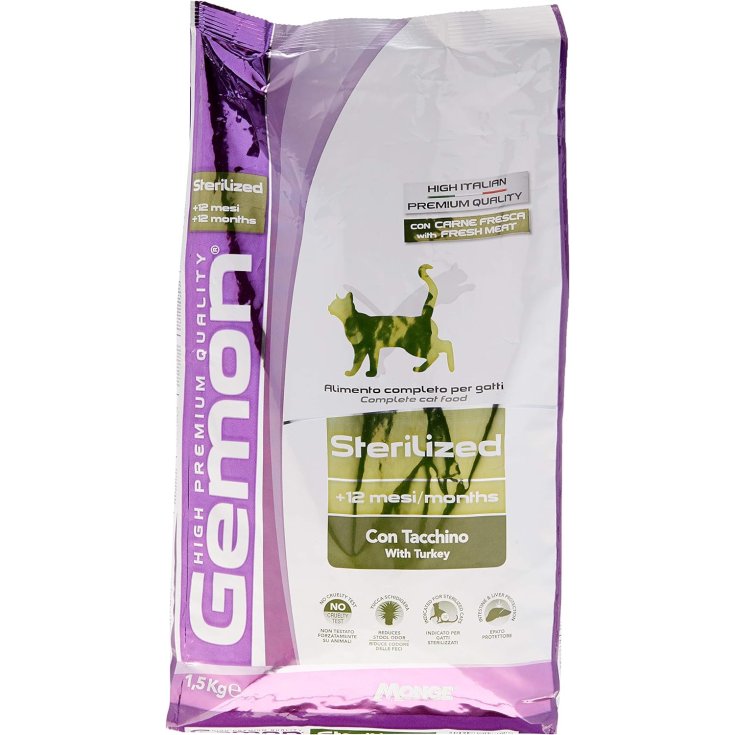 GEMON CAT STERILIZED TUNA AND SALMON 7 KG