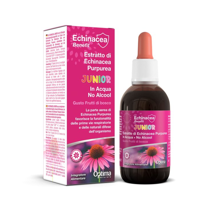 Echinacea Extract No Alcohol Optima Naturals 50ml Echinacea Extract No Alcohol Optima Naturals 50ml