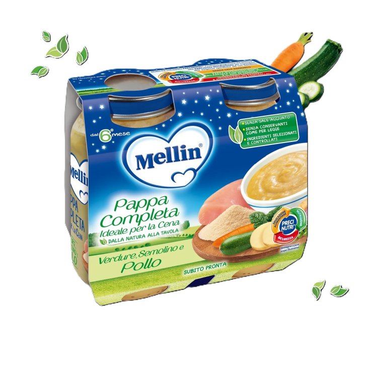 Complete Meal Semolina Mellin 2x200g Complete Meal Semolina Mellin 2x200g