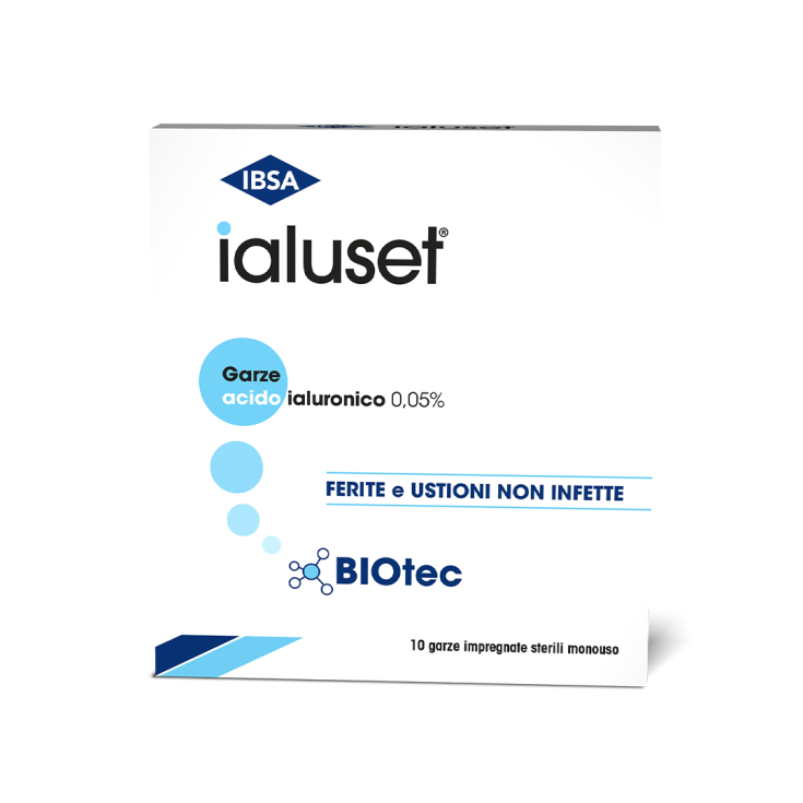 Ialuset IBSA 10 Medicated Gauze 10x10cm