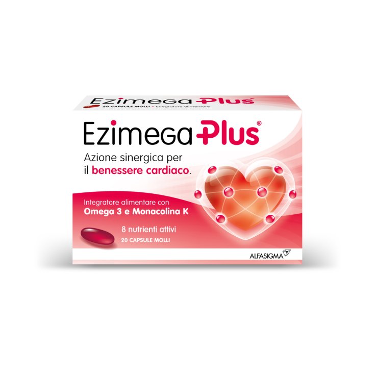 Ezimega Plus Alfasigma 20 Soft Capsules