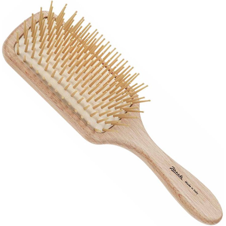 RECTANGULAR BRUSH PIC WOOD