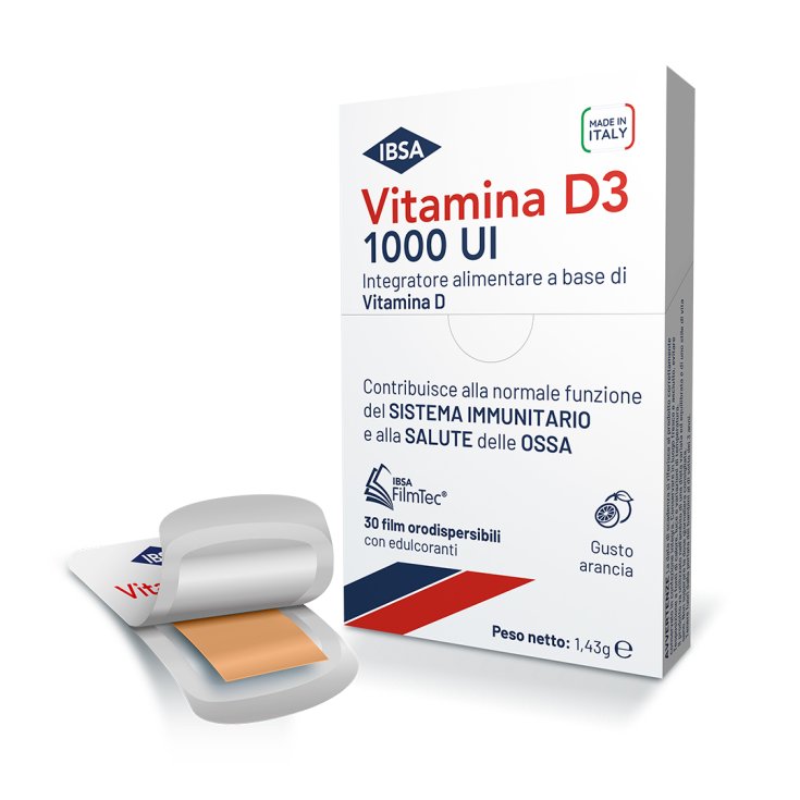 VITAMIN D3 IBSA 1000UI 30FILM