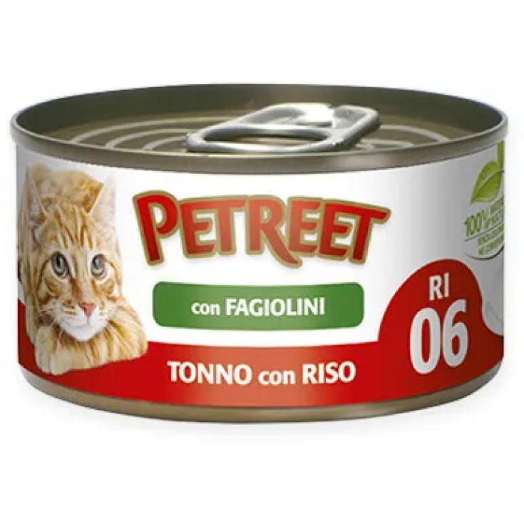 PETREET TUNA RICE BEAN 85G