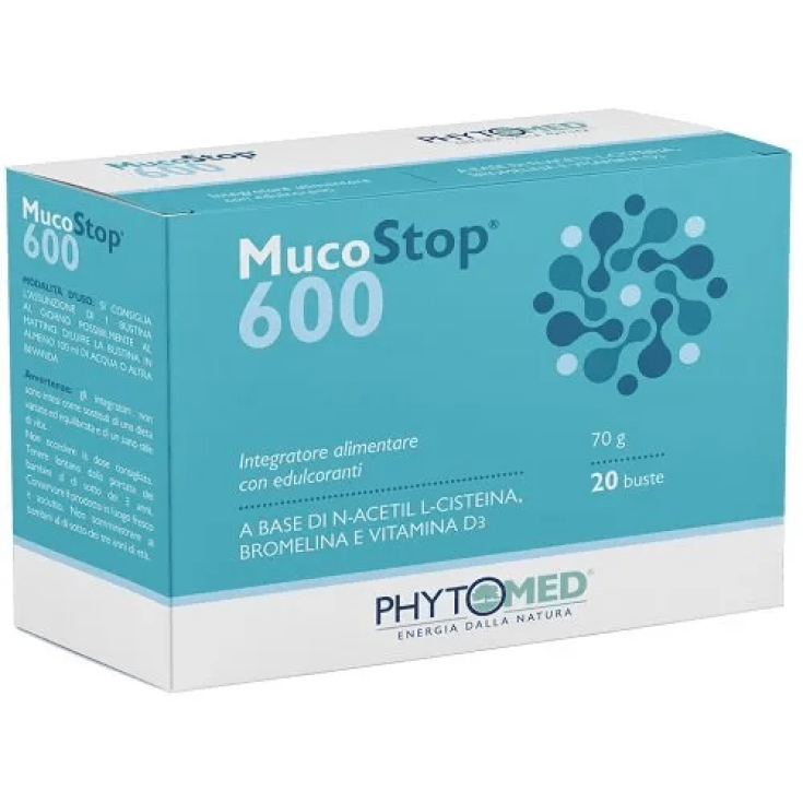 Mucostop 600mg Mepha 10 Sachets