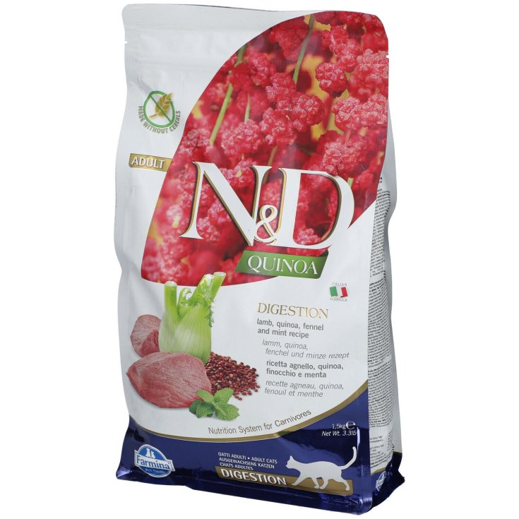 N&D CAT HAIRBALL QUINOA 300G