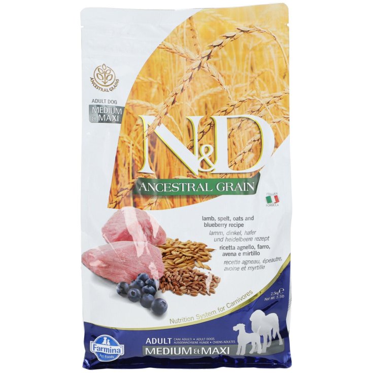 N&D SPIR LAMB ADULT MED/MAX2KG