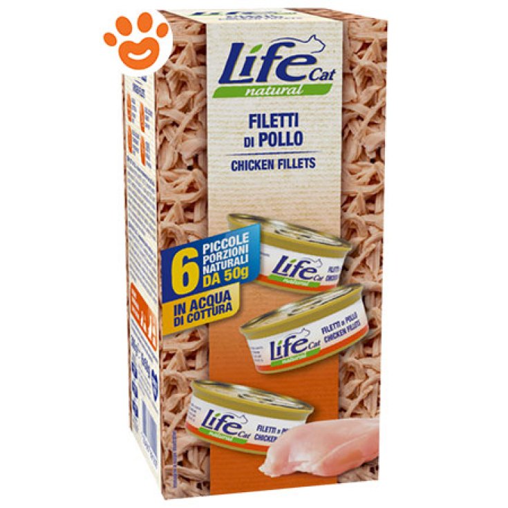 LIFE CAT CHICKEN 6X50G