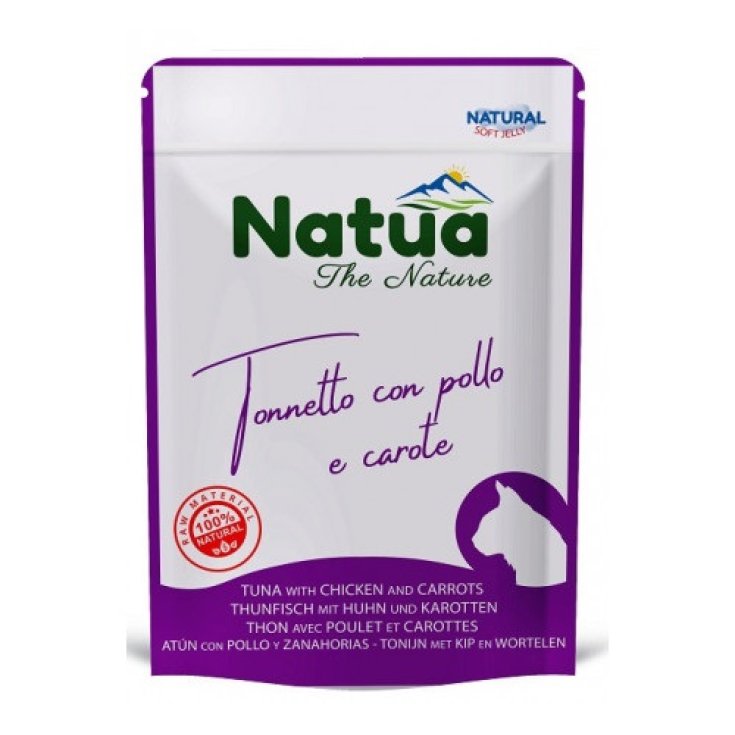 NATUA CAT BST TUNA CHICKEN CARROTS 70GR