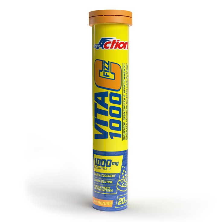 Life Vita C 1000 Fizz Citrus ProAction 20 Effervescent Tablets