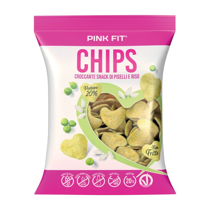 PINK FIT CHIPS PEAS RICE 25G