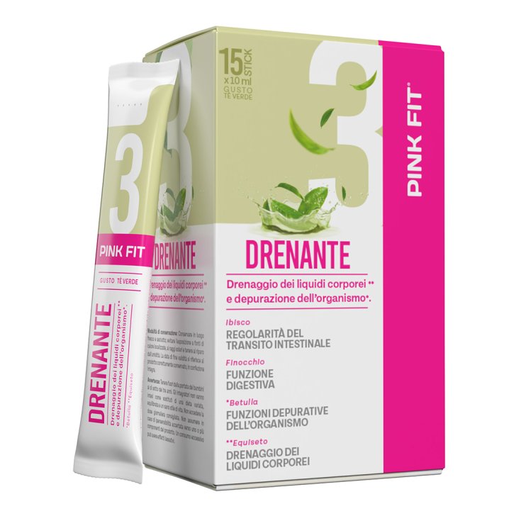 PINK FIT DRAINING 15PCS