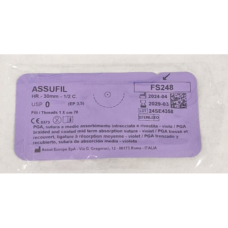 ASSUT - ASSUFIL NEEDLE CIL.31,1MM D.4(1) L.