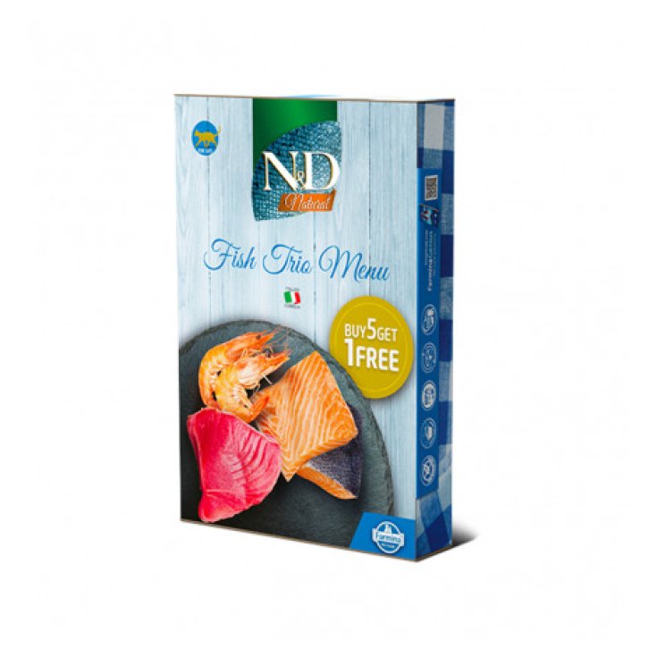 N&D NATURAL FISH TRIO MENU 6PCS