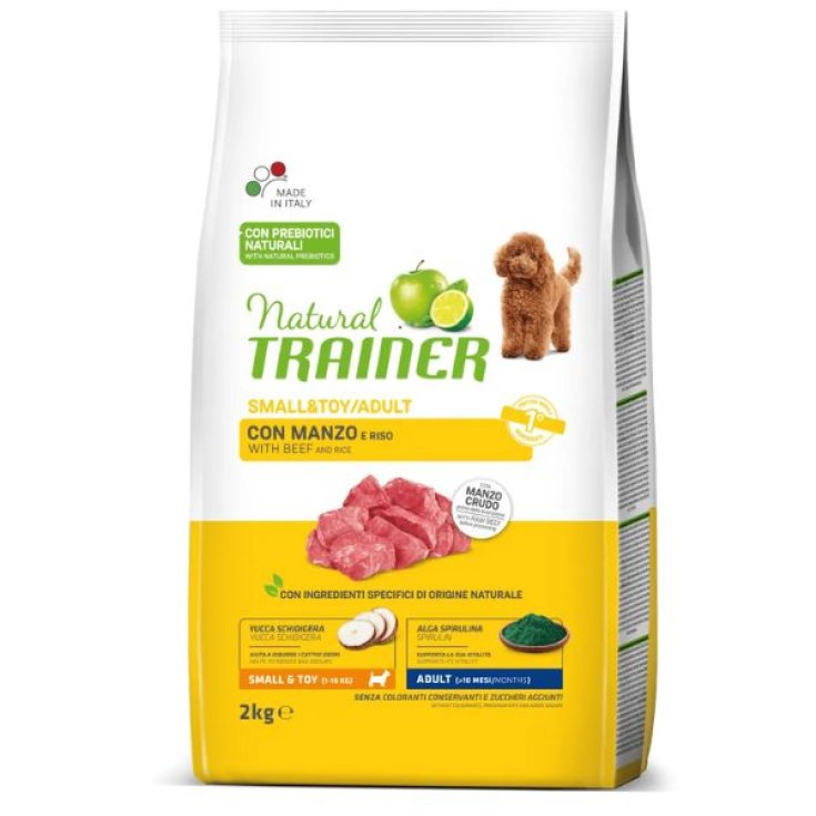 TRAINER NAT S&T BEEF/RICE 2KG