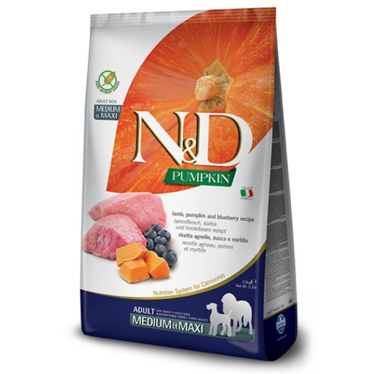 N&D DOG PUMPKIN ANAT AD MX12KG