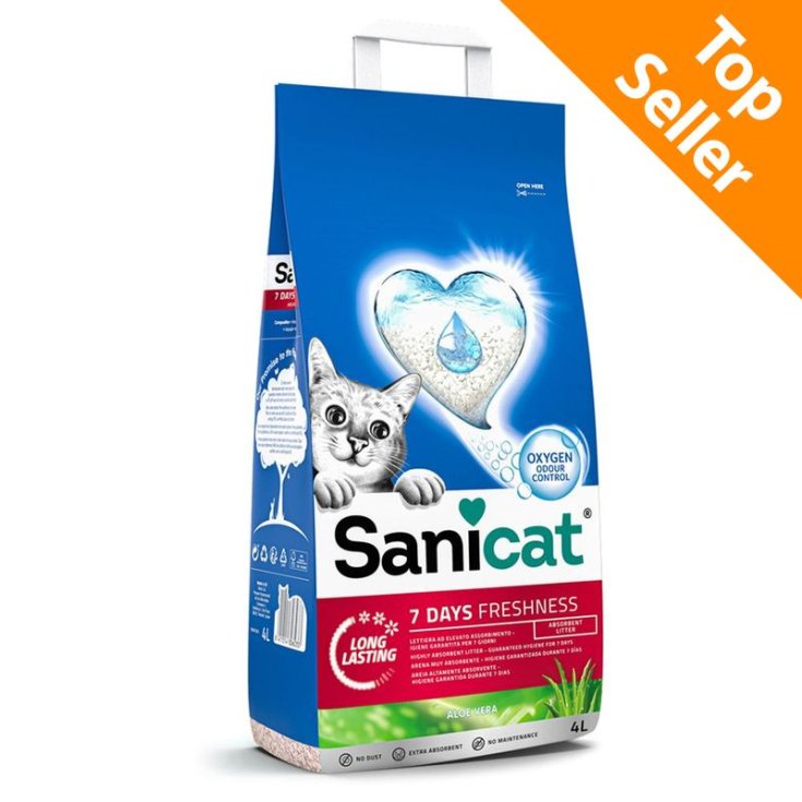 SANICAT 7 DAYS FRESH ALOE 4 LT