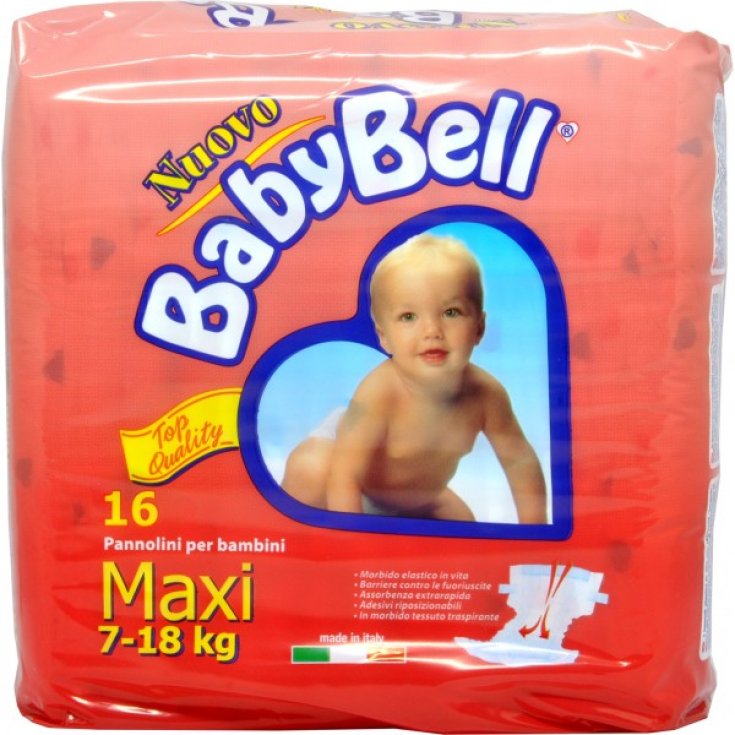 Babybell Diapers Junior Top Quality 16 Pieces