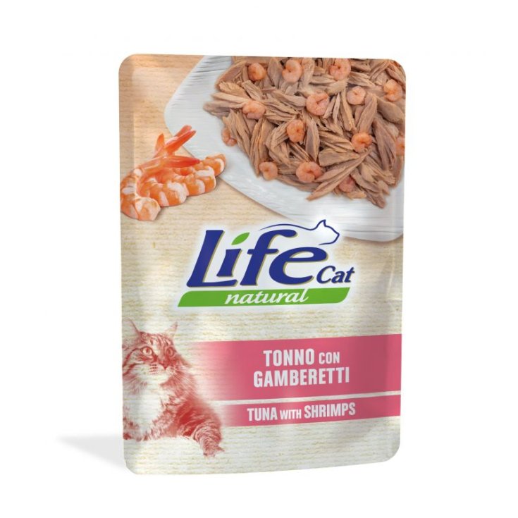 LIFE CAT SACHET 70 GR TUNA SHRIMP