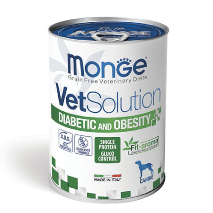 MONGE DOG VET DIABETIC AND OBESITY 400GR