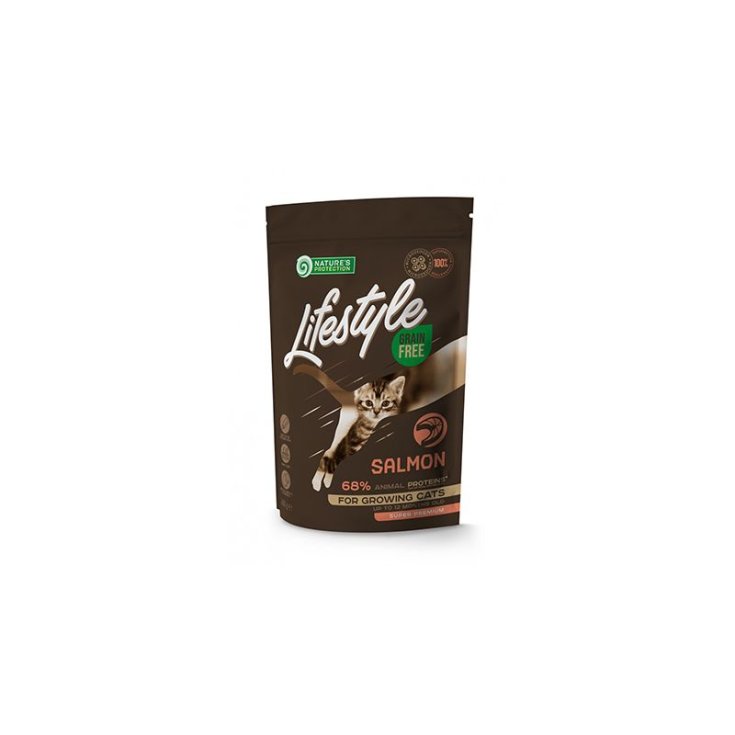 NP CAT LIFESTYLE GF KITTEN SALMON 400 GR