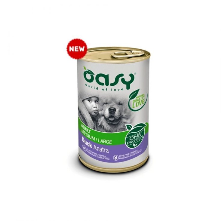OASY WET DOG - ADULT ALL B DUCK 400 G