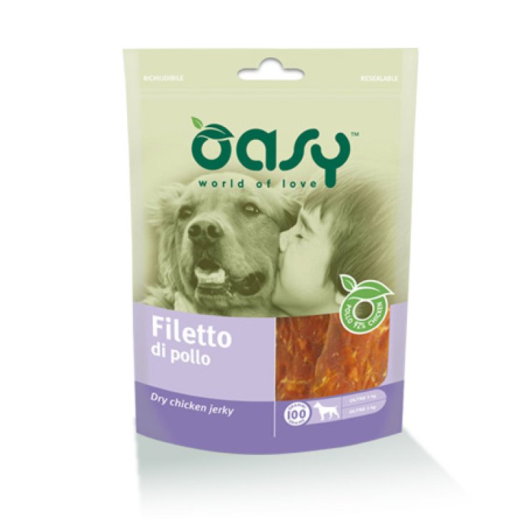 OASY SNACK DOG CHICKEN FILLET
