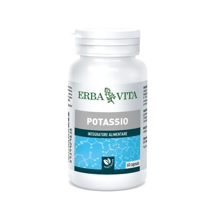 ErbaVita Minerals Potassium Food Supplement 60 Capsules