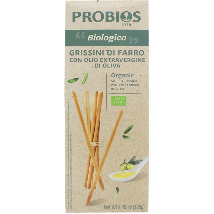 Break & Bio Organic Spelled Breadsticks Probios 125g